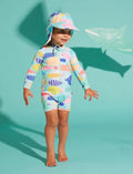 HALCYON NIGHTS BABY LONG SLEEVE SUPER SUIT RAINBOW REEF