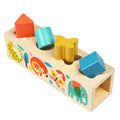 WOOD SHAPE SORTER - WILD WONDER