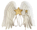 THREE TOTS VEGAN LEATHER ANGEL WINGS