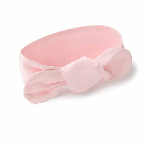 BABY TOPKNOT HEADBAND BABY PINK