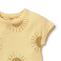 WILSON & FRENCHY SUNSHINE ORGANIC KNITTED GROWSUIT