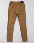 ALPHABET SOUP POINTBREAK CHINO JOGGER DARK KHAKI